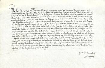 Stadtrechtsurkunde von Droswick