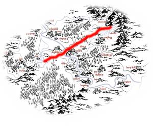 Der Verlauf des Walles